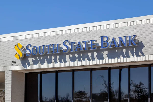 Charleston Caroline Sud États Unis Février 2020 South State Bank — Photo