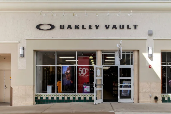Orlando Florida Usa Febbraio 2020 Oakley Vault Store Sign Orlando — Foto Stock