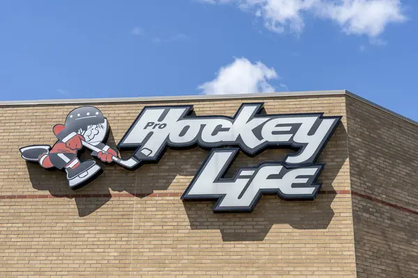 Oakville Ontario Kanada Lipca 2019 Hockey Life Store Sign Oakville — Zdjęcie stockowe