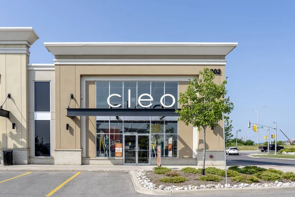 Oakville Ontário Canadá Julho 2019 Cleo Storefront Oakville Ontário Canadá — Fotografia de Stock
