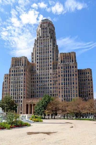 Buffalo New York Usa September 2019 Top Buffalo City Hall — Φωτογραφία Αρχείου