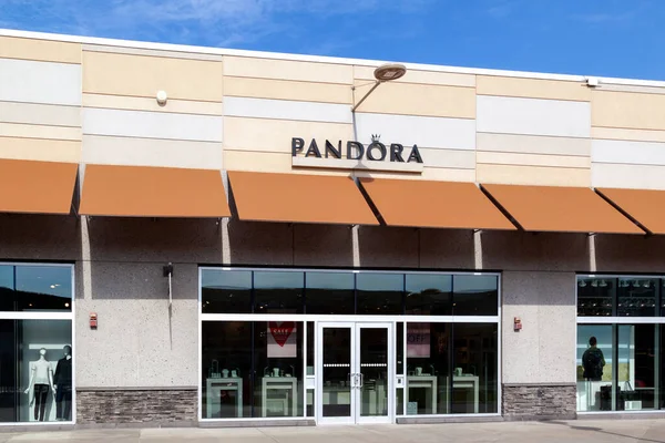 Niágara Lago Canadá Septiembre 2019 Tienda Pandora Outlet Collection Niágara — Foto de Stock