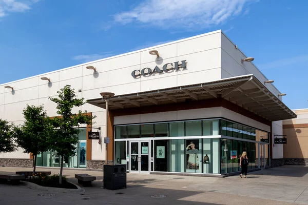 Niagara Lake Canada Maart 2018 Coach Storefront Outlet Collection Bij — Stockfoto