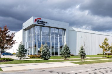 Brampton, Ontario, Kanada - 20 Ekim 2018: Brampton, Ontario 'da bir yazılım şirketi..