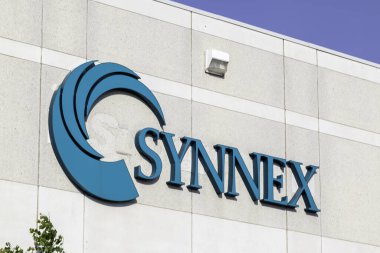 Markham, Ontario, Kanada - 29 Haziran 2018: Markham, Ontario 'daki Synnex Canada binasına imza atın. Synnex Corporation bir bilgi teknolojisi tedarik zinciri hizmet şirketidir..