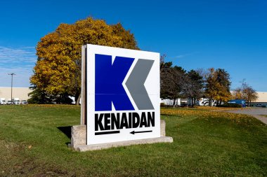 Brampton, Ontario, Kanada 4 Kasım 2018 'de Ontario, Brampton' da Kenaidan Contracting Ltd. Kenaidan Contracting Lt. genel sözleşmeyi, tasarımı, inşaat yönetimini sağlar.