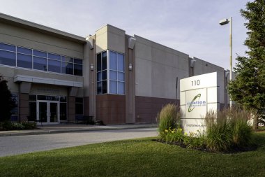 Markham, On, Kanada - 29 Haziran 2018: Creation Technologies ofis binası Markham, Ontario, Kanada. Creation Technologies LP, bir küresel elektronik imalat servisidir..