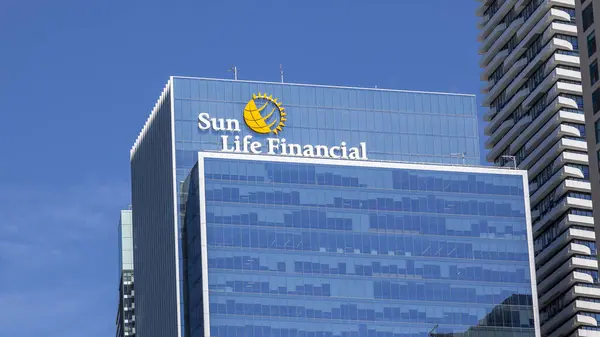 Toronto Ontario Canadá Junio 2018 Sun Life Financial Sede Central — Foto de Stock