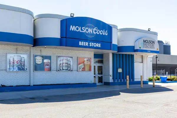 Toronto Ontário Canadá Maio 2018 Loja Cerveja Molson Coors Toronto — Fotografia de Stock