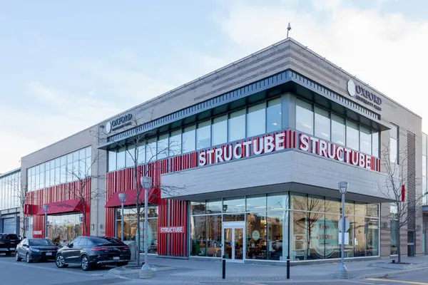 Toronto Canada February 2018 Structube Storefront Shops Don Mills Toronto — Stock Photo, Image