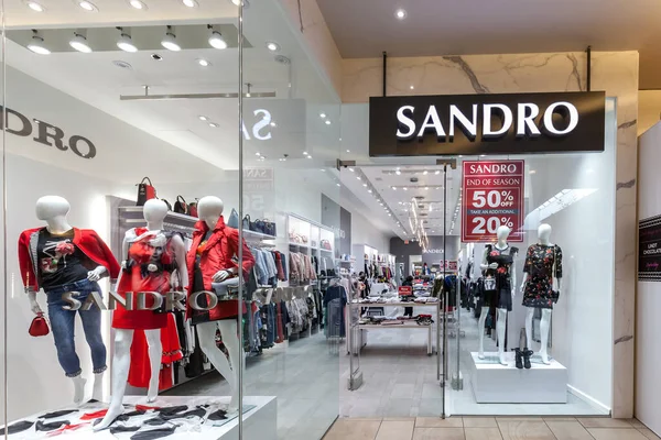 Toronto Canada Februari 2018 Sandro Winkelstraat Bayview Village Shopping Centre — Stockfoto