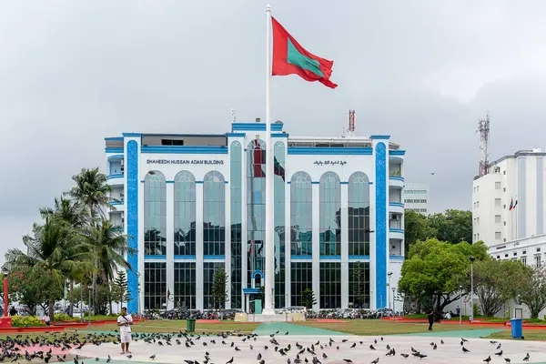 Männlich Malediven November 2018 Jumhooree Maidhaan Platz Der Republik Männlich — Stockfoto
