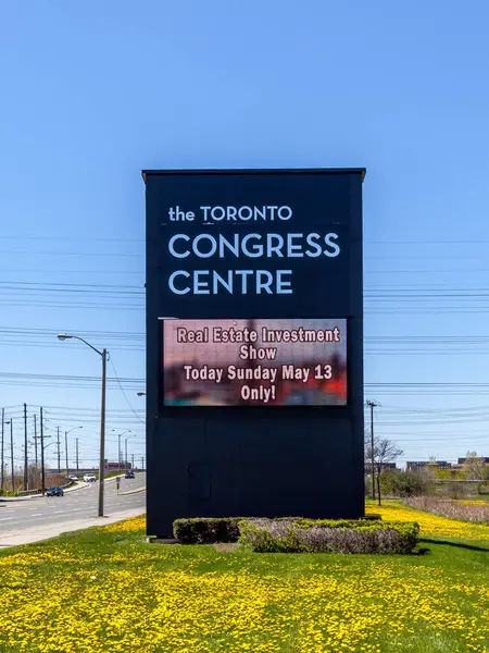 Etobicoke Ontario Canada May 2018 Sign Toronto Congress Centre Tcc — Stock Photo, Image
