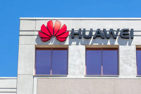 Markham Ontario Canada May 2018 Huawei Sign Canada Office Building — Stock Photo, Image