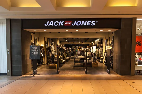 Toronto Canada Februari 2018 Jack Jones Winkelpand Fairview Mall Toronto — Stockfoto