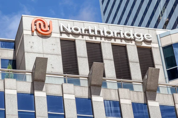 Toronto Canadá Junio 2018 Señal Northbridge Edificio Oficina Central Toronto — Foto de Stock