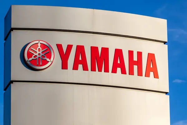 Торонто Канада Июня 2018 Года Знак Yamaha Motor Canada Головном — стоковое фото