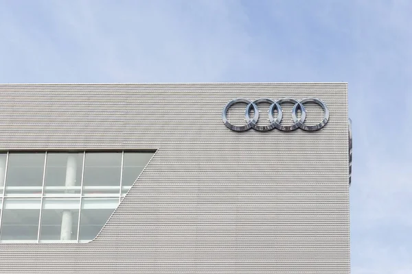 Toronto Ontário Canadá Abril 2018 Vista Exterior Concessionária Audi Toronto — Fotografia de Stock