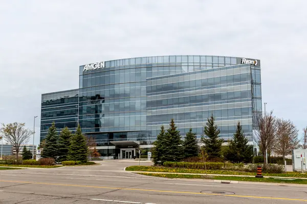 Mississauga Ontario Canada May 2018 Amgen Canada Head Office Building — Stock Photo, Image