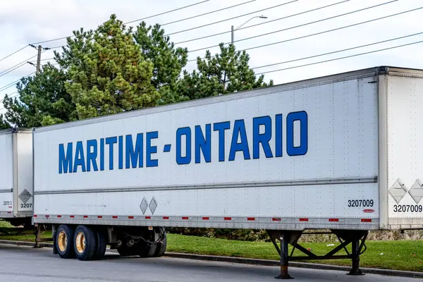 Brampton Ontario Kanada November 2018 Tecken Maritime Ontario Maritime Ontario — Stockfoto