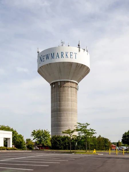 Newmarket Ontario Canada June 2018 City New Market Water Tower — Stock Photo, Image