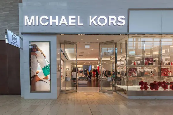 Toronto Canadá Fevereiro 2018 Michael Kors Loja Frente Shopping Center — Fotografia de Stock
