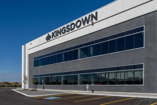 Woodbridge Canadá Novembro 2018 Close Kingsdown Sign Building Woodbridge Ontário — Fotografia de Stock
