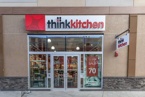 Think Kitchen Store Shown Think Kitchen Strives Become Destination Specialty — Stock Photo, Image