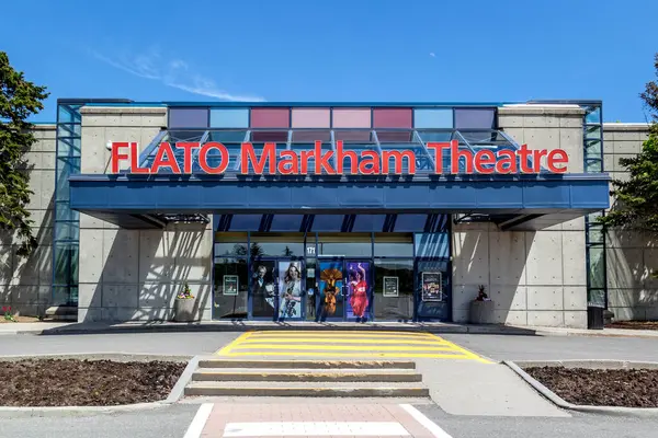 Markham Ontario Canada Mei 2018 Vooringang Van Het Flato Markham — Stockfoto