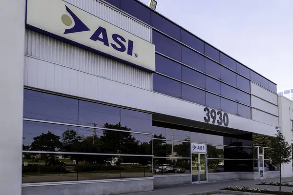 加拿大安大略省马卡姆 2018年6月29日 Asi加拿大大楼 Asi Canada Building 位于加拿大安大略省马卡姆 Asi公司是总部位于加州的It硬件和软件产品经销商 — 图库照片