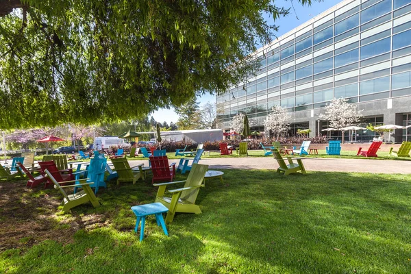 Mountain View Kalifornien Usa Mars 2018 Googles Campus Googles Huvudkontor — Stockfoto