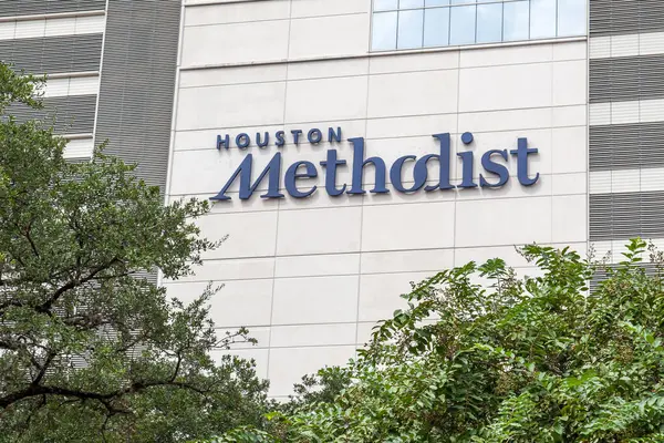 Houston Abd Eylül 2018 Houston Metodist Işareti Teksas Tıp Merkezi — Stok fotoğraf