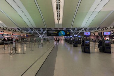 TORONTO, CANADA - 30 AĞUSTOS 2017: Toronto Pearson Uluslararası Havaalanı.