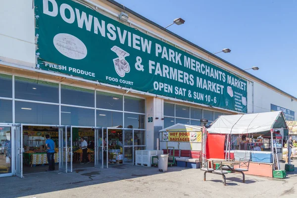 Toronto Canada June 2017 Exterior View Downsview Park Merchants Market — Stock Photo, Image