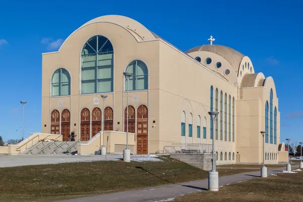 Markham Ontario Canada Januari 2017 Mark Koptisch Orthodoxe Kathedraal Markham — Stockfoto