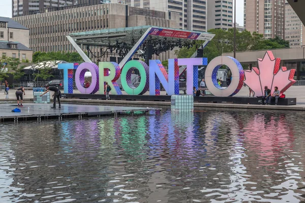 Toronto Ontario Canada Juni 2017 Staf Bereidt Etappe Voor Nathan — Stockfoto
