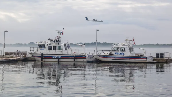Toronto Barcos Polícia Porto — Fotografia de Stock
