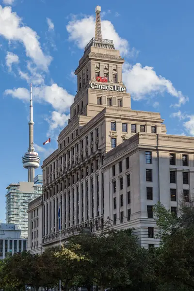 Toronto Canada June 2017 Canada Life Building Tower Background Canada — Stock Photo, Image