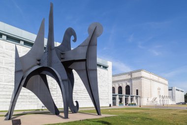 DETROIT, ABD - 18 Haziran 2016: Alexander Calder 'ın 