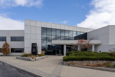 Waterloo, ON, Kanada 'daki Waterloo Technology Park' taki Arcadis IBI Group ofisi, 28 Ekim 2023. IBI Group teknoloji odaklı bir tasarım şirketi, artık Arcadis 'in bir parçası..