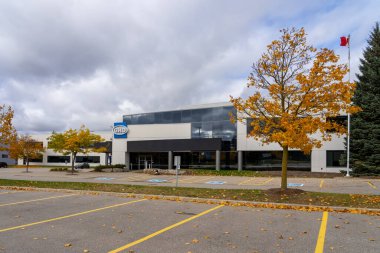 Waterloo, Ontario, Kanada 'daki GHD ofisi, 28 Ekim 2023. GHD Group Pty Ltd küresel bir çalışan sahibi çokuluslu teknik servis şirketidir..