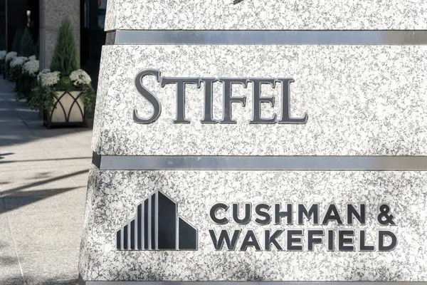 Panneau Stifel Devant Bureau Toronto Canada Octobre 2023 Stifel Financial — Photo