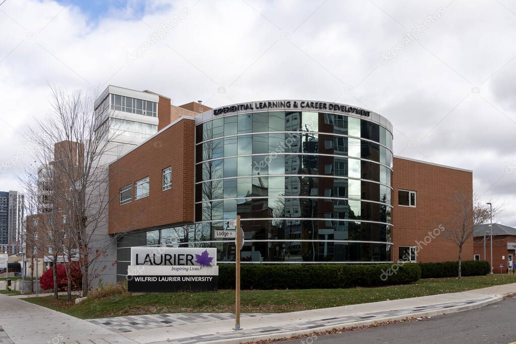 Laurier Career Development Centre in Wilfrid Laurier University campus in Waterloo, Ontario, Canada, on October 28, 2023. Wilfrid Laurier University is a public university.