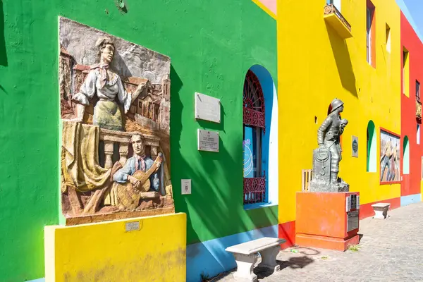 Buenos Aires Argentina January 2023 Colorful Building Caminito Street Museum — Stock Photo, Image