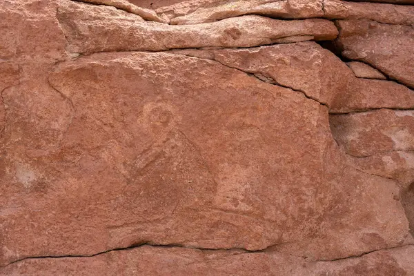 Yerbas Buenas Petroglyphs San Pedro Atacama Şili Şubat 2023 Kuzey — Stok fotoğraf