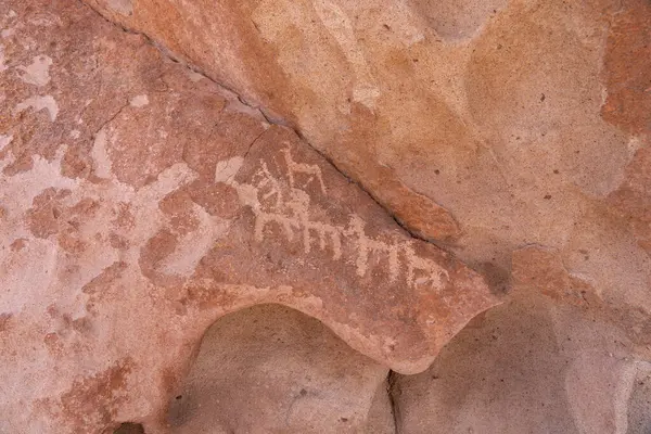 Yerbas Buenas Petroglyphs San Pedro Atacama Chili Février 2023 Site — Photo