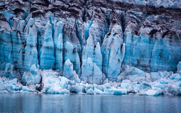 Glaciar Glacier Bay National Park Alaska — Foto de Stock