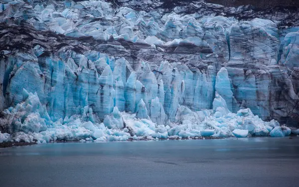 Glaciär Glacier Bay National Park Alaska — Stockfoto
