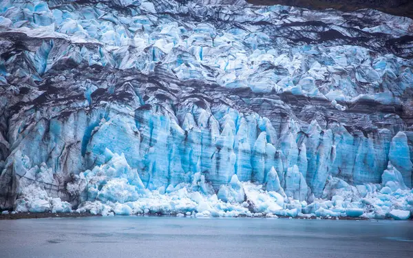 Ghiacciaio Nel Glacier Bay National Park Alaska — Foto Stock