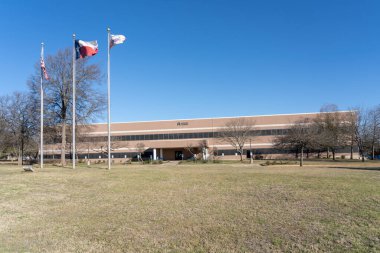 Austin, Teksas, ABD - 18 Mart 2022: Austin, Teksas, ABD 'deki Uygulamalı Malzeme Üretim Merkezi. Uygulamalı Malzemeler A.B.D..